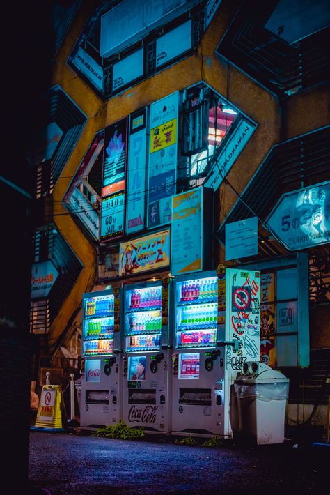 Japan Slums, Urban Reference, Japan Cyberpunk, Cyberpunk Reference, Subway Entrance, Rain Street, Space Trash, Y2k Background, Night Street