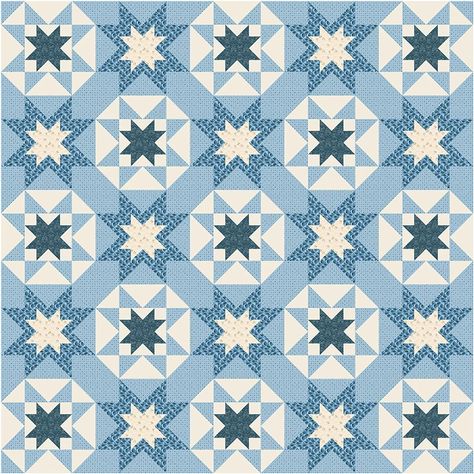 Free Patterns - Paintbrush Studio Fabrics Free Vintage Quilt Patterns, Vintage Quilt Patterns, Antique Quilts Patterns, Blue Quilt Patterns, Free Quilt Tutorials, Vintage Quilts Patterns, Horse Quilt, Butterfly Quilt, Plaid Quilt