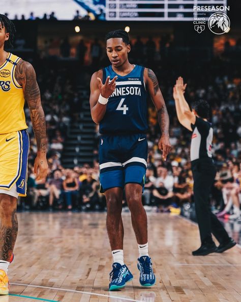 Minnesota Timberwolves | 21 POINTS. 🔥 | Instagram Rob Dillingham Wallpaper, Cool Nba Photos, Robert Dillingham, Timberwolves Animals, Minnesota Timberwolves Wallpaper, Rob Dillingham, Nba Iconic Photos Wallpaper, Basketball Game Aesthetic Nba, Nba Pics