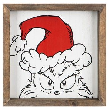 Grinch Drawing, Layering Design, Comfy Minimalist, Bold Minimalism, Hobby Lobby Christmas, Christmas Canvas Art, Grinch Christmas Decorations, Chic Lamp, Christmas Paintings On Canvas