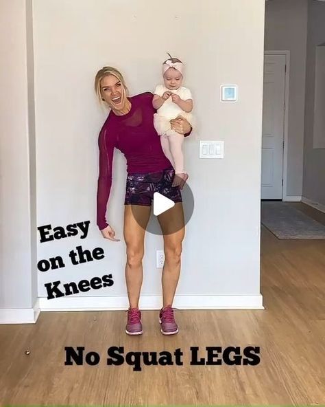 Weighloss So Easy on Instagram: "All the burn but none of the pain🥰! Bad knees? Sometimes mine acts up too and that’s when I do this workout!  This is a great workout that’s going to be low strain on the knees. I actually filmed this workout about a year ago but thought it was worth a reshare and sound on for queues. I had knee surgery so I get knee pain as mine acts up too. Often times doing traditional leg workouts with squats causes people pain or their form is so off the moves arent effective so this is an entire lower body workout with no squats. Well, there is a seated squat in this workout but your only hinging at the hip in that so it doesn’t put stress on the knee at all like the traditional squat so that doesn’t count to me!! Seriously, let me know if you try this out and what y Leg Workout For Bad Knees, No Squat Leg Workout, Non Weight Bearing Exercises, Knee Fat, Killer Leg Workouts, 12 Week Body Transformation, Bad Knee Workout, Mom Fitness, Transformation Challenge