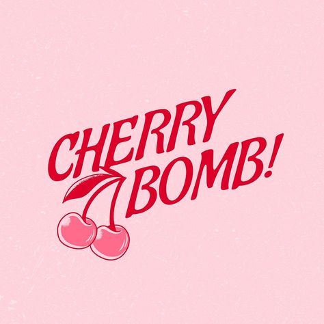 Cherry logo template | free image by rawpixel.com / Aew Cherry Logo, Classy Logos, Restaurant Art, Free Logo Templates, Branding Template, Creative Fonts, Logo Restaurant, Cherry Bomb, Modern Logo Design