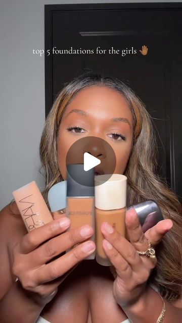 Sam on Instagram: "What’s your top 5? #foundation #makeupreel #makeupreels #makeupreview #blackgirlmakeup #browngirlmakeup @narsissist @lauramercier @urbandecaycosmetics @coverfx @diorbeauty" Nars Soft Matte Foundation, Dior Forever Matte Foundation, Nars Foundation, Brown Girls Makeup, Dior Forever, Matte Foundation, Makeup Reviews, Laura Mercier, Makeup Trends