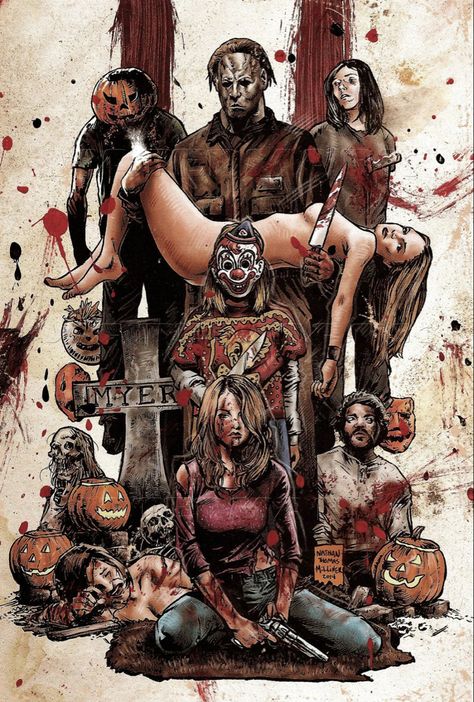 Rob Zombie’s Halloween (2007) by Nathan Thomas Milliner Michael Meyers, Halloween 2007, Halloween Collage, Horror Stuff, Tv Horror, Horror Movie Icons, The Boogeyman, Horror Monsters, Horror Tattoo