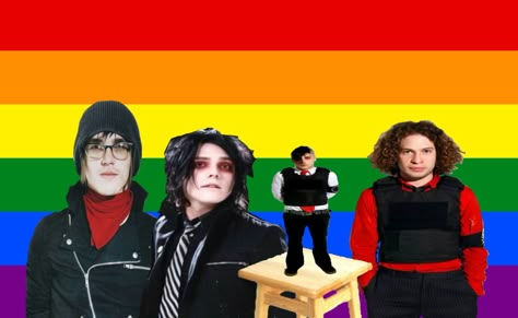 #mcr Mcr Computer Background, Mcr Valentine Cards, Mcr Wallpaper Laptop, Mcr Wallpaper Desktop, Mcr Banner, Mcr Funny, Mcr Danger Days, Emo Cowboy, Mcr Gerard Way