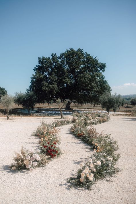 puglia wedding venues Floral Aisle, September Flowers, Destination Wedding Italy, Waiheke Island, Destination Bride, Wedding Details Photography, The Lane, Wedding Flower Inspiration, Minimal Wedding