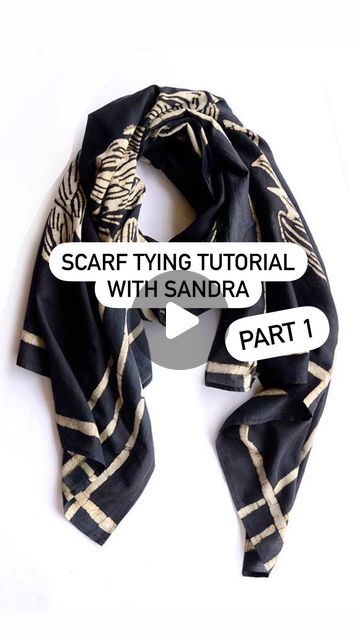 How To Tie Large Scarf, How To Tie A Rectangle Scarf, Scarf Folding Ideas, Rectangle Scarf Tying Ideas, How To Tie A Long Scarf, How To Tie A Silk Scarf, How To Tie A Scarf, Petite Curvy Fashion, Scarf Tying Tutorial