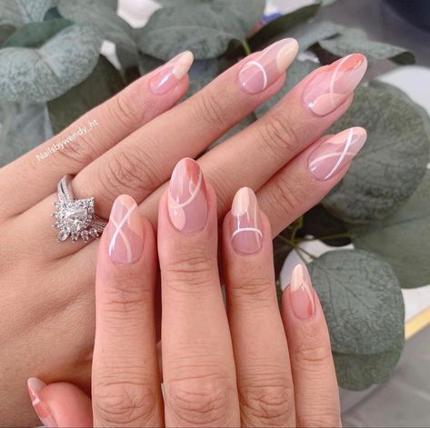 Nails With Minimal Design, Gen Nails, Nails Inspo Fall, Gel Manicure Designs, Nail Options, Natural Acrylic, Natural Acrylic Nails, Manicure Designs, Perfect Ten