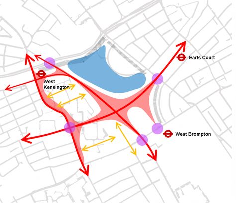 The diagram addresses key issues around the site in terms of linkages, land use and land... Land Use Map, Land Use Plan, Koshino House, Urban Places, Urban Spaces Design, Site Analysis Architecture, Presentation Board Design, Urban Design Diagram, Urban Analysis