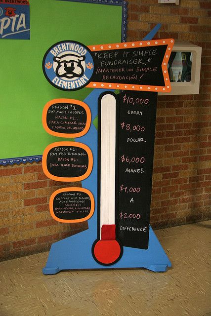 would be nice to have and re-use every year Fundraising Thermometer | Flickr - Photo Sharing! Fundraiser Thermometer, Fundraising Thermometer, Pta Membership, Charity Work Ideas, Read A Thon, Pta Fundraising, Pta Ideas, School Fundraising, Goal Charts