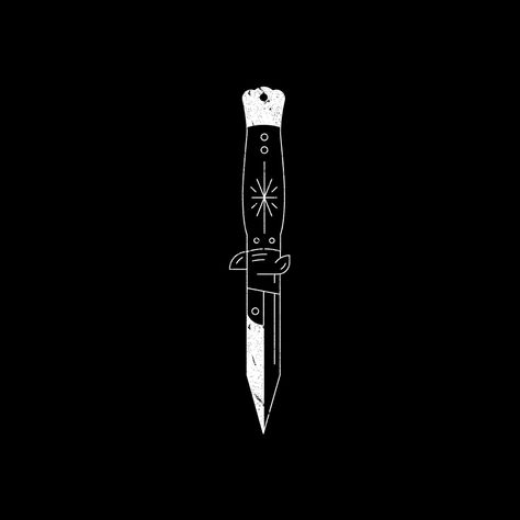 Vector switchblade @brookeallender Switchblade Drawing, Knife Icon, Knife Drawing, Calligraphy Drawing, Drawing Simple, Fallout 4, Flash Art, Fallout, Nyx