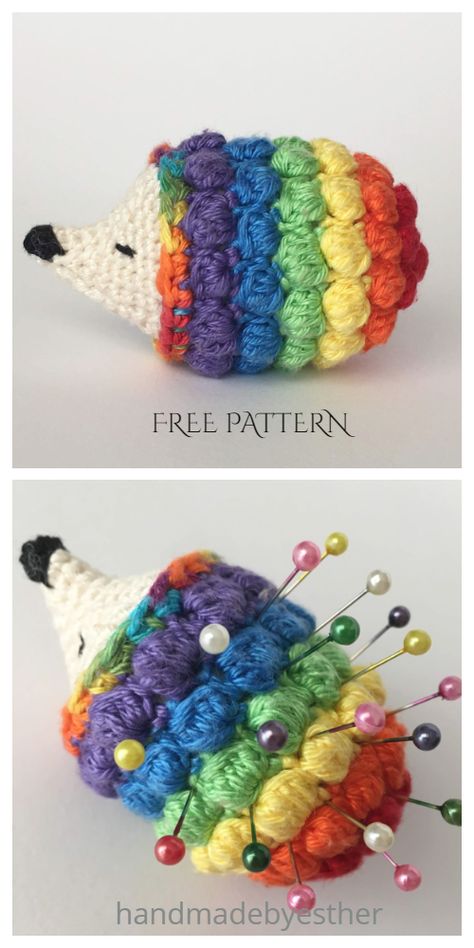 Crochet Diddy Hedgehog Amigurumi Free Pattern Video Pride Crochet Patterns Free, Hedgehog Crochet Pattern Free, Pride Crochet Patterns, Crochet Hedgehog Free Pattern, Fidget Hedgehog Crochet Pattern, Free Hedgehog Crochet Pattern, Crochet Pride Patterns, Pride Amigurumi, Crochet Mini Hedgehog Free Pattern