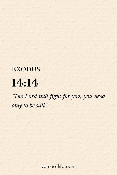 Exodus 14:14 Bible, Exodus 14:14, Protection Verses, Peace Verses, Bible Verses For Different Situations, Bible Aesthetics, Friends Bible Verse, Exodus Bible, Jesus Quotes Bible