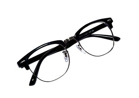 Lensport Eyewear Big-Sized Club-Master Eye Frame with Cle... https://www.amazon.in/dp/B07MBQ1DW5/ref=cm_sw_r_pi_dp_U_x_CGUoDbE1HHEK3 Club Master Glasses, Big Glasses Frames, Big Glasses, Diamond Face Shape, Spectacles Frames, Eye Frames, Girls With Glasses, Eye Strain, Mens Glasses