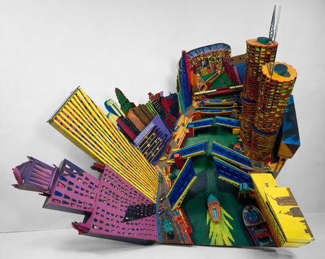 Red Grooms - Ruckus Manhattan | Art from All | Pinterest ... Contemporary Art Artists, Manhattan Art, City Of Chicago, Chicago Artists, The Art Institute Of Chicago, My Kind Of Town, Arts Ed, Contemporary Sculpture, Art Institute Of Chicago