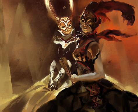 ArtStation - Masquerade, Ahmed Aldoori Masquerade Art, Masquerade Aesthetic, Ahmed Aldoori, Ange Demon, Illustration Painting, Design Drawing, Dark Fantasy Art, Artwork Design, Pretty Art