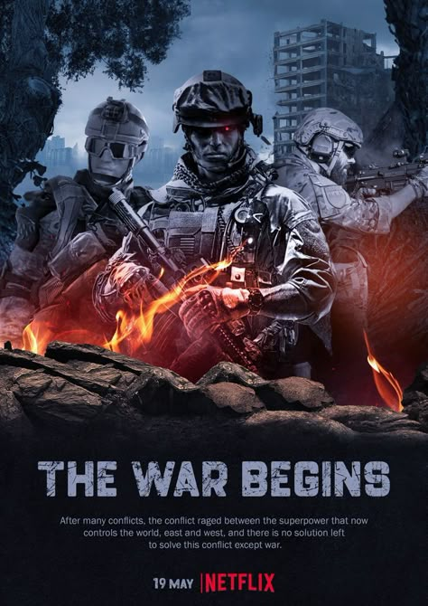 war, poster design, movie poster design Army Movie Poster, Action Movie Poster Design, Movie Posters Design Graphics, Action Movies Poster, Movie Poster Ideas Design, Movie Posters Design Photoshop, Army Design Graphics, Army Poster Design, Action Poster Design