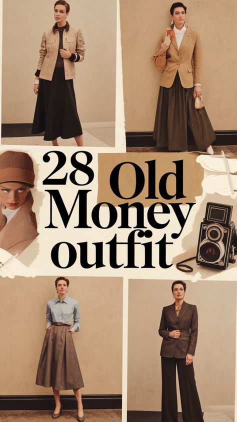 A woman's old money fall outfit inspiration includes a tweed blazer, beige turtleneck, and pleated wool skirt. Pair it with knee-high leather boots and simple jewelry for a refined, classy aesthetic that suits both casual outings and formal gatherings. The combination of textures brings a warm, elegant feel to this fall ensemble. Old Money Outfits Turtleneck, Fall Gathering Outfit, Blazer Old Money Outfits, Winter Dresses Casual, Old Money Fall Outfit, Suits Aesthetic, Mint Gown, Old Money Fall, Beige Turtleneck