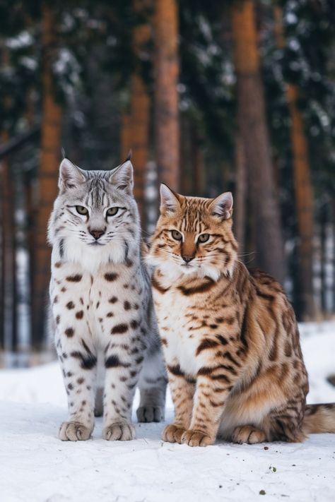 Snow Lynx Bengal Cat, Snow Lynx Bengal, Snow Bengal Cat, Silver Bengal Cat, Bengal Cat Personality, Lynx Cat, Silver Bengal, Rare Cat Breeds, Exotic Cats