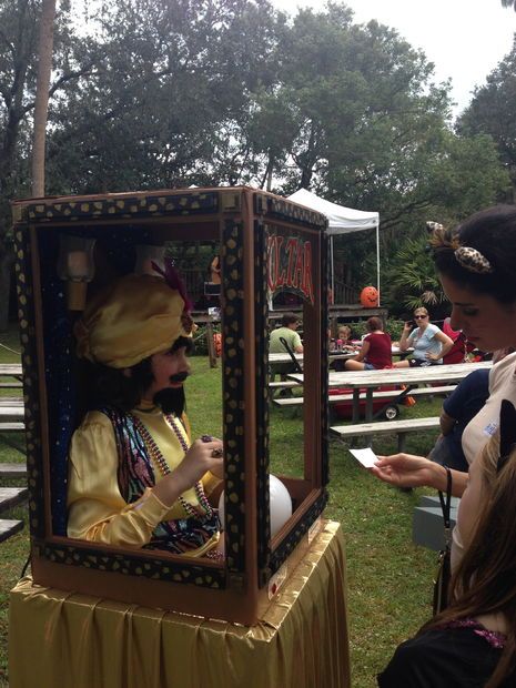 Zoltar costume Zoltar Costume, 1980s Halloween, Weird Halloween, Fortune Teller Costume, Office Halloween Costumes, Diy Group Halloween Costumes, Community Halloween, Halloween Costumes 2014, Fake Mustaches