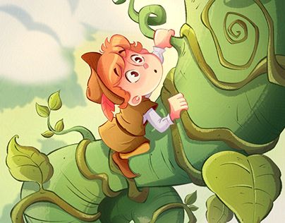 Check out new work on my @Behance profile: "Fairy Tale | Jack and the Beanstalk" http://be.net/gallery/200570475/Fairy-Tale-Jack-and-the-Beanstalk Jack And The Beanstalk Illustration, Books Illustration, Jack And The Beanstalk, Picture Books Illustration, Love Fairy, The Fairy, Picture Books, Illustration Character Design, Childrens Illustrations