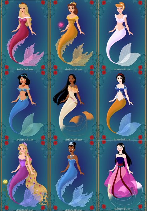 Sirenas de Disney Disney Mermaids, Disney Amor, Humor Disney, Princess Stuff, Princesas Disney Anime, Images Disney, Karakter Disney, Mermaid Disney, Disney Side