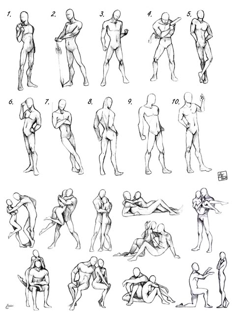 Flexible Character Poses, Sketch Male Bodies, Sexualized Poses, Drawing Sexualities Poses, Pose Chart, Sketch Poses, Body Sketches, Human Drawing, Anatomy Sketches