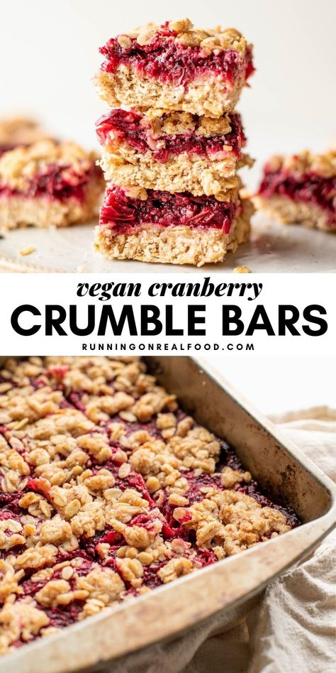 Cranberry Crumble Bars, Strawberry Crumb Bars, Cranberry Crumble, Vegan Crumble, Crumb Bars, Vegan Gluten Free Desserts, Vegan Bar, Crumble Cake, Crumble Bars