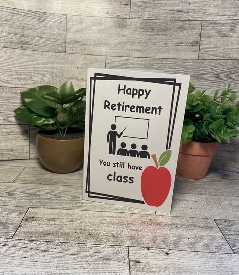 Teacher retirement card,Retirement card for educator,Retirement card for teacher,Retirement card for school teacher,Educator farewell card Farewell Card, Card For Teacher, Farewell Cards, Teacher Retirement, Retirement Cards, Teacher Cards, Hate Speech, School Teacher, Greeting Cards