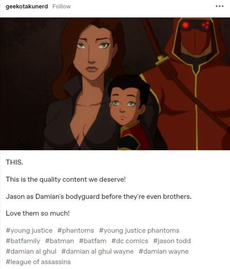 Jason Todd And Damien Wayne, Grown Up Damian Wayne, Damian Wayne Grown Up, Dc Comics Funny, Young Justice League, Batfamily Funny, Wayne Family, Batman Funny, Dc Comics Artwork