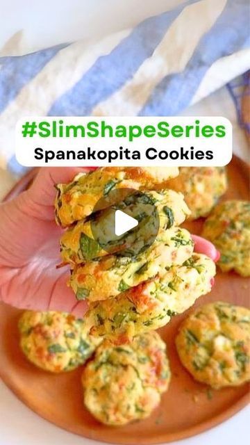 Mediterranean Diet Plan 🇺🇸 on Instagram: "🫒🍲 Spanakopita Cookies.

🙏 Thank you: @hungryhappens

💁‍♀️ Type "Cookies" If you Want to Get More FREE Recipes

💁‍♀️ With this Spanakopita Cookies:
✅️ The calorie content of this dish is only 120 calories.
🥳 Therefore, you can save a lot of cooking time while also losing weight and achieving a SLIM SHAPE.

👉 Ingredients
1 egg, lightly beaten
4 tbs olive oil (or melted butter)
1/4 cup Greek yogurt
1½ cups chopped baby spinach
1 tbs chopped dill
1 tbs chopped scallions
salt and pepper to taste
4 oz feta cheese, crumbled
1/3 cup shredded mozzarella
1 cup self rising flour *

Instructions
Preheat oven to 350℉ Line a baking sheet or cookie sheet with parchment paper.
In a large bowl whisk together the egg, oil and yogurt until smooth. Add in th Greek Appetizers, Mediterranean Diet Plan, Self Rising Flour, Shredded Mozzarella, Baby Spinach, Cookie Sheet, Baking Sheet, Diet Plan, Greek Yogurt