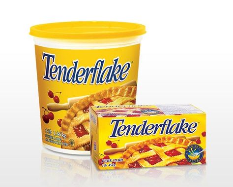 People LOVE Tenderflake—they fly to Canada and stash it in their suitcases, all for a flaky pie crust. Tenderflake Pie Crust Recipe, Pie Crust Ideas, Lard Pie Crust, Lard Recipe, Lattice Pie Crust, Pie Crust Recipe, Perfect Pie Crust, Pie Crumble, Flaky Pie Crust