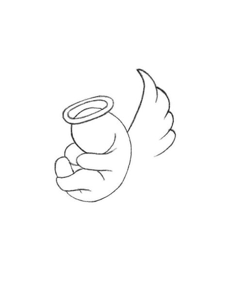 Bb Tattoo, Misscarage Tattoo Ideas Simple, Tattoo For Lost Baby, Angel Baby Tattoo, Lost Baby Tattoo, Miscarried Tattoo Ideas, Angel Outline, Angel Baby Quotes, Baby Memorial Tattoos