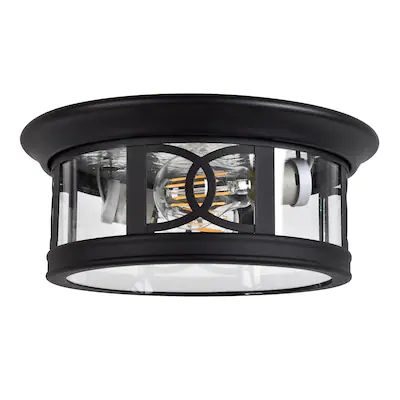 Flush mount hall lighting at Lowes.com: Search Results Outdoor Ceiling Light, Walkway Lighting, Hall Lighting, Ceiling Texture, Glass Panes, Dimmable Ceiling Lights, Outdoor Flush Mounts, Outdoor Ceiling, Ceiling Fan Chandelier