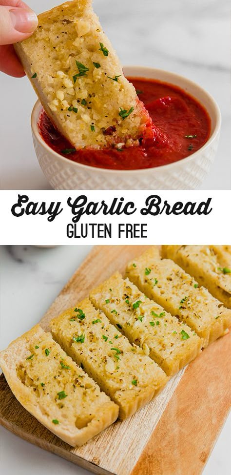 Grain Free Garlic Bread, Gluten Free Crazy Bread, Gluten Free Garlic Bread Recipe, Gluten Free Garlic Bread Easy, Italian Gluten Free Recipes, Gf Garlic Bread, Gluten Free Garlic Knots, Healthy Garlic Bread, Gf Wraps