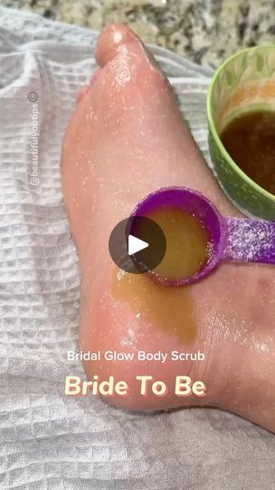 990K views · 12K reactions | Bridal Like Golden Glow| Full Body Polishing #diy #skincare #glowingskin #bodyscrub #bridal #beauty | Bridal Like Golden Glow| Full Body Polishing #diy #skincare #glowingskin #bodyscrub #bridal #beauty | By Beautiful You | Facebook Bridal Body Polishing At Home, Body Polishing At Home Diy, Golden Facial At Home, Bridal Diet For Glowing Skin, Exfoliating Body Polish, Body Polishing At Home, Skin Polish, Skin Care Routine Order, Body Polish