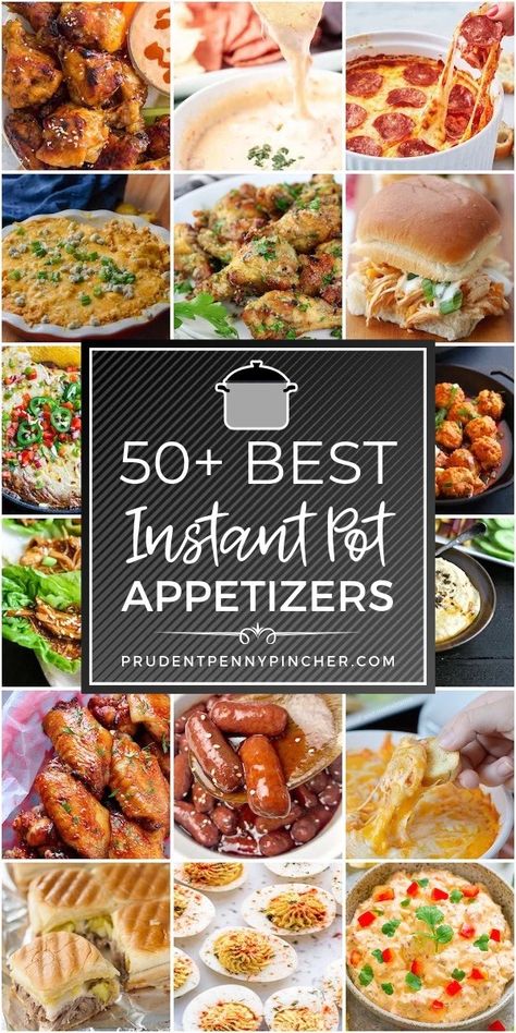 50 Best Instant Pot Appetizers #appetizers #appetizersforparty #party #instantpot #pressurecooker #easyrecipes #recipes Instant Pot Appetizers, Appetizers Appetizers, Pressure Cooking Today, Instant Pot Ideas, Instant Pot Air Fryer, Food Instant Pot, Instant Pot Meals, Best Instant Pot Recipe, Instant Pot Recipe