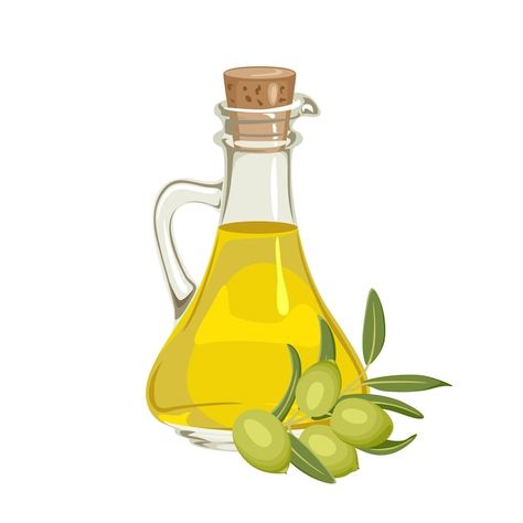 Olive oil in glass bottle | Premium Vector #Freepik #vector #olive-oil #olive #food-oil #vegetable-oil Olive Oil Image, Front Page Design, Vector Cartoon, Oil Bottle, Free Vector Art, Illustration Vector, Cartoon Illustration, Photo Illustration, Glass Bottle