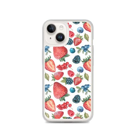 Excited to share the latest addition to my #etsy shop: Strawberry iPhone Case Berries Phone Case Clear Phone Case for iPhone 7 8 Plus XR Xs Max 11 12 13 14 Pro Max Mini SweetCaseUS https://etsy.me/3HLqoJL Case Painting, Dream Products, Phone Case Clear, Bday List, Case Aesthetic, Phone Inspiration, Aesthetic Cute, Mobile Cases, Clear Phone Case