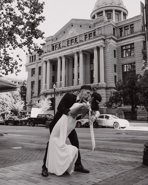 Rainy Courthouse Wedding, Prettiest Courthouses To Get Married, Civil Ceremony Aesthetic, Eloping Courthouse Wedding, Cincinnati Courthouse Wedding, Courthouse Groom Attire, 1910 Courthouse Wedding, Riverside Courthouse Wedding, Moody Courthouse Wedding