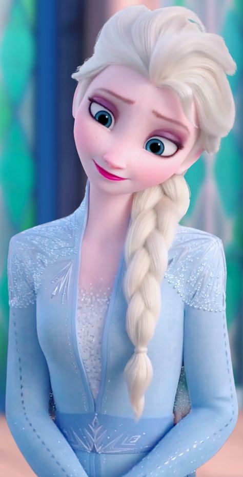 Elsa Frozen Pictures, Elsa Wallpaper, Frozen Pictures, Elsa Frozen, Blue Dress, Frozen, Hair, Blue