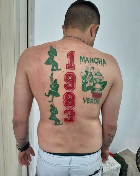 #tattoo #tatuagem #palmeiras #verde #manchaverde #verdao #libertadores #gloriaeterna #mancha #futebol @_le1914 @ls_gang13 Collage, Tattoos, Pins, Quick Saves