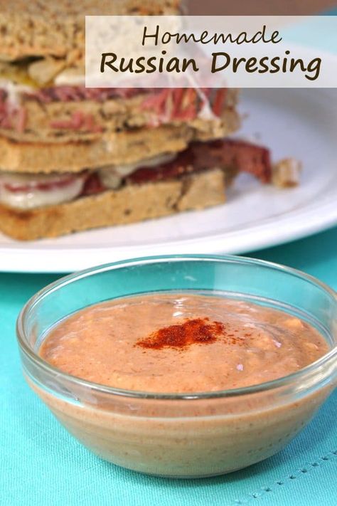 Sauce For Ruben Sandwich, Russian Sauce Reuben Sandwich, Ruben Dressing, Reuben Sandwich Sides, Rueben Sauce, Saucy Sandwich, Reuben Sauce, Russian Sauce, Russian Dressing Recipe