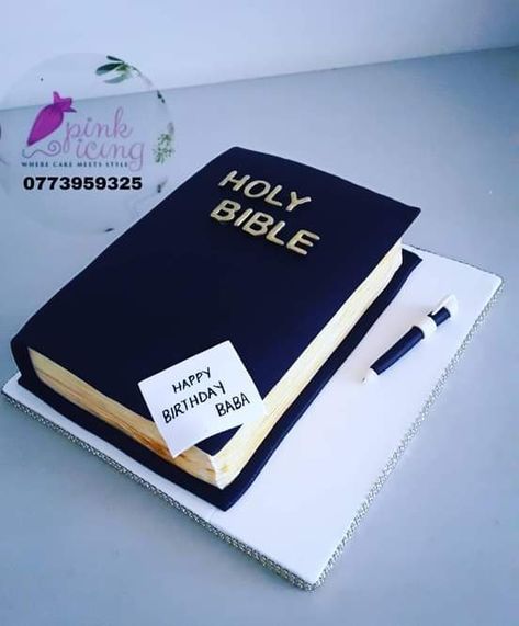 Bible cake Bible Cakes Ideas, Bible Cake Design Ideas, Bible Cake Birthday, Bible Cake Ideas For Pastor, Church Cake Ideas, Bible Cake Ideas, Bible Birthday Cake, Cake Collage, Cake Engagement