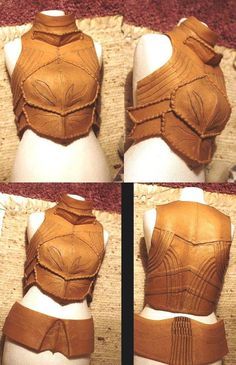 Armor Examples 1 | Worbla's Finest Art Costume Armour, Female Armor, Cosplay Armor, Leather Armor, Cosplay Tutorial, Cosplay Diy, Cosplay Tips, Fantasy Costumes, Cosplay Ideas