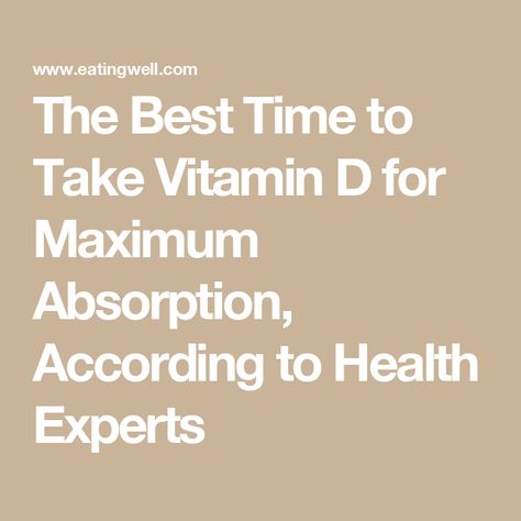 The Best Time to Take Vitamin D for Maximum Absorption, According to Health Experts Easy Breakfast Brunch, Mediterranean Diet Meal Plan, Low Cholesterol Recipes, Dessert Smoothie, Nutrition Guidelines, Lunch Appetizers, Vitamin D Supplement, Grocery Foods, Low Sodium Recipes