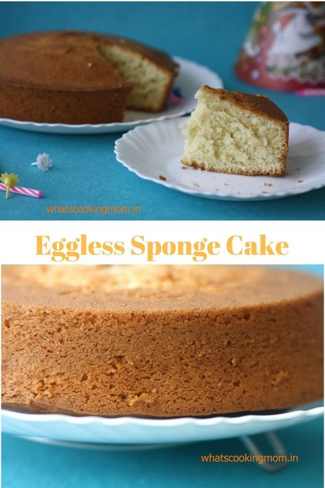 Baking Cake Recipes, Goto Recipe, Eggless Sponge Cake, Melted Ice Cream, Whats Cooking, Mocha Cake, Eggless Cake Recipe, Yoghurt Cake, Eggless Desserts