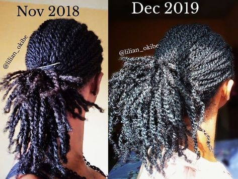 Mini Twist Hair Growth, Mini Twist Growth, Mini Twists With Beads, Twists Tutorial, Hair Growth Challenge, God Is Great, Beautiful Black Hair, Length Check, Black Queens