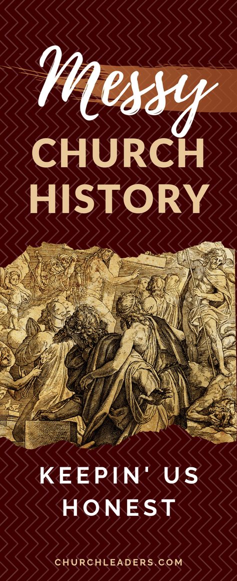 This messy church history paradigm ought not surprise the believer, but it often does. It ought not surprise us because the Scriptures themselves are messy. #church #grace #churchhistory #churchleaders #ministry Worship Leading, Outreach Ideas, Small Group Bible Studies, Ministry Leadership, Church Outreach, Biblical History, The Believer, Christian History, Pastors Wife