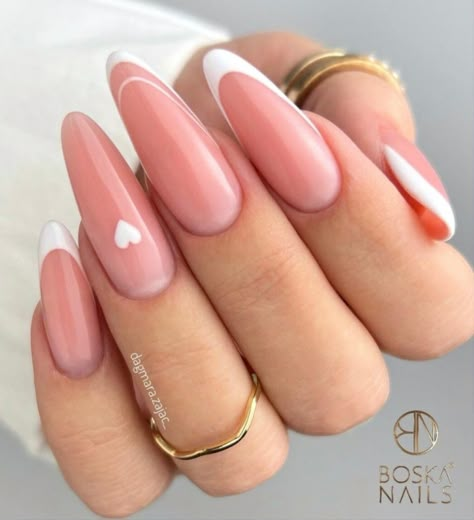 Nude Nail Design, Cute Nail Colors, Nude Nail Polish, Nude Nail, Nude Nail Designs, Cute Acrylic Nail Designs, Wearing Color, French Nail Designs, Nail Design Ideas